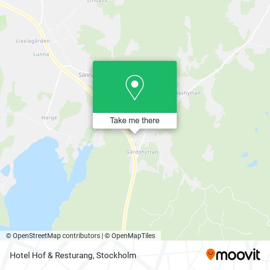 Hotel Hof & Resturang map