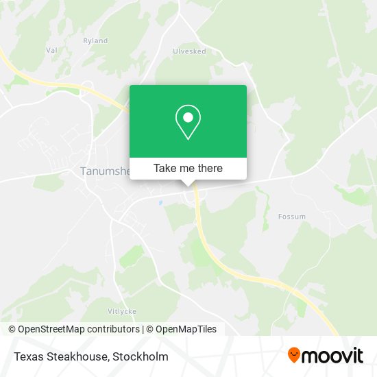 Texas Steakhouse map