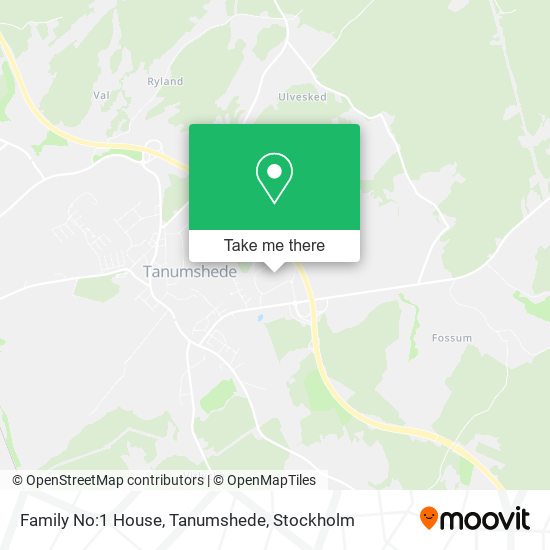 Family No:1 House, Tanumshede map