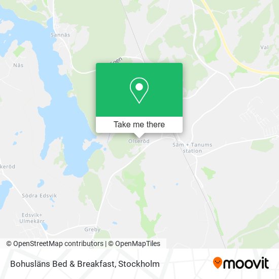 Bohusläns Bed & Breakfast map