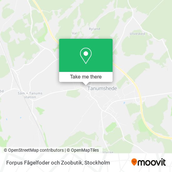 Forpus Fågelfoder och Zoobutik map