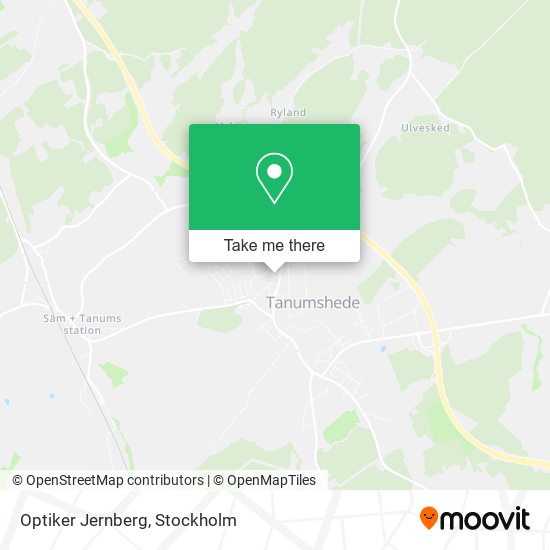 Optiker Jernberg map