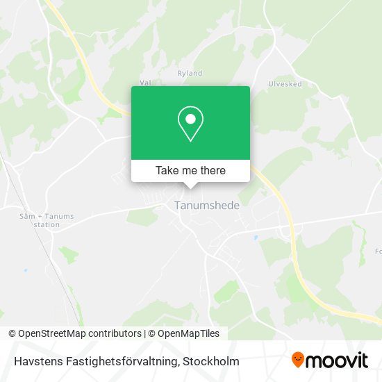 Havstens Fastighetsförvaltning map