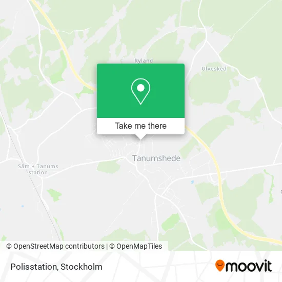 Polisstation map