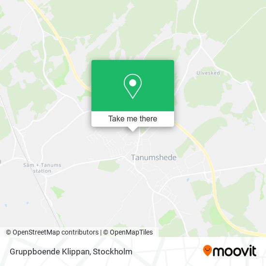 Gruppboende Klippan map