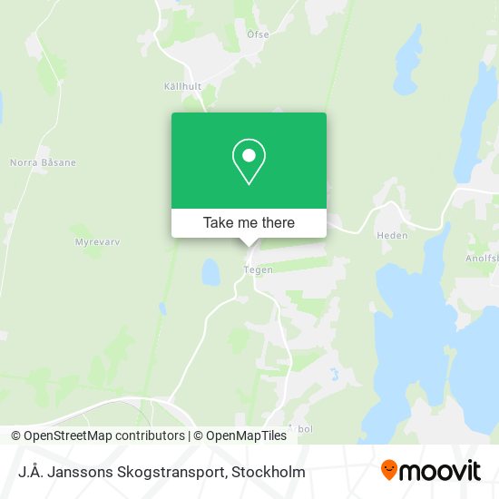 J.Å. Janssons Skogstransport map