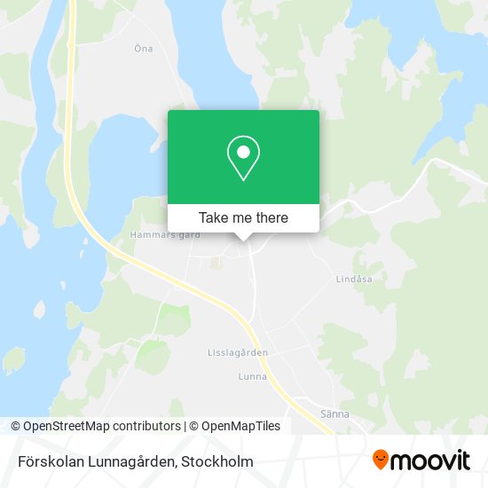 Förskolan Lunnagården map