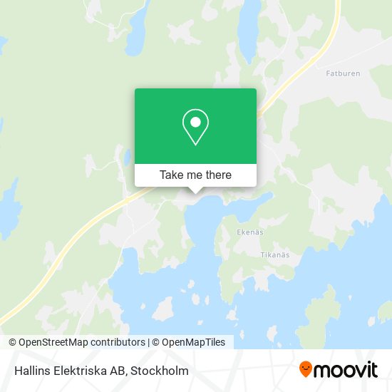 Hallins Elektriska AB map