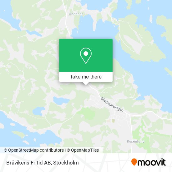 Bråvikens Fritid AB map