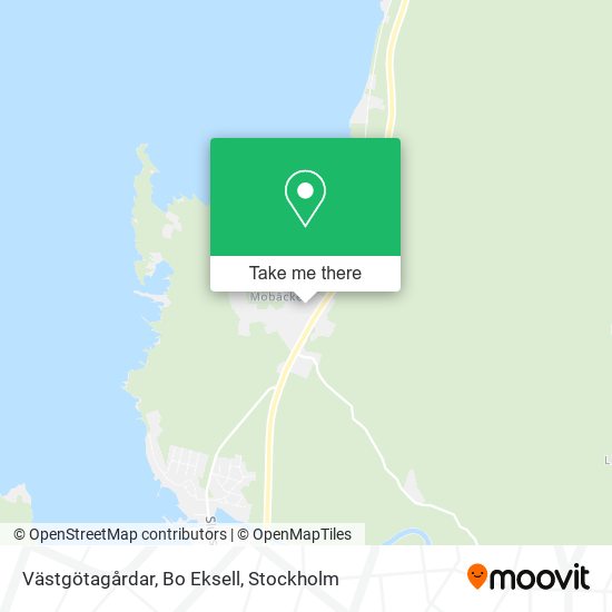 Västgötagårdar, Bo Eksell map