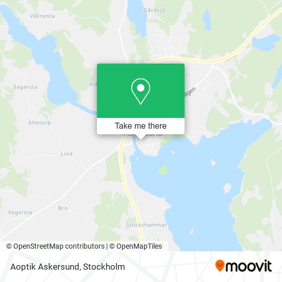 Aoptik Askersund map