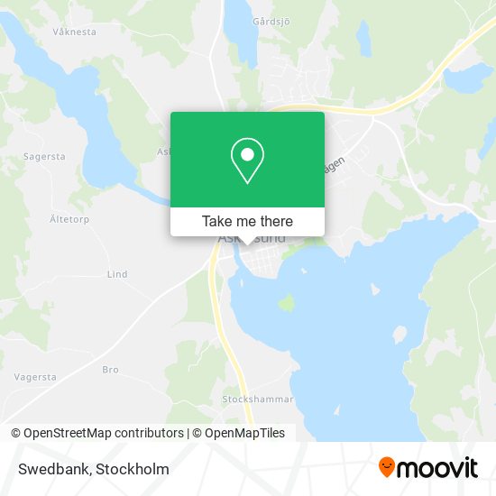 Swedbank map