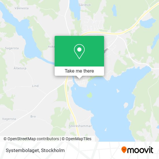 Systembolaget map