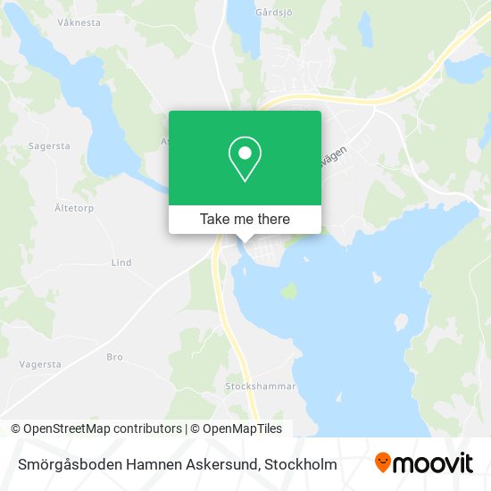 Smörgåsboden Hamnen Askersund map