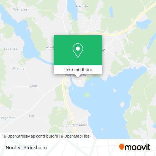 Nordea map