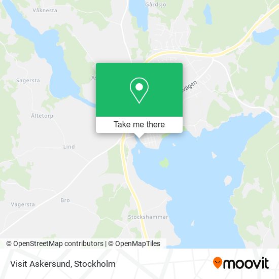 Visit Askersund map