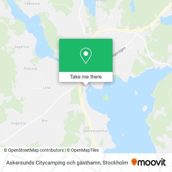 Askersunds Citycamping och gästhamn map