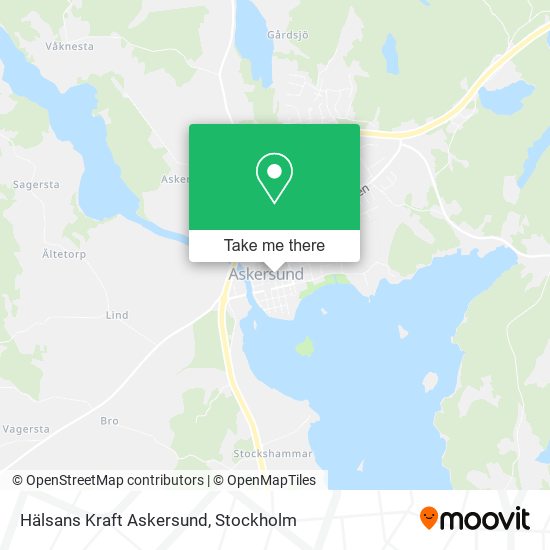 Hälsans Kraft Askersund map