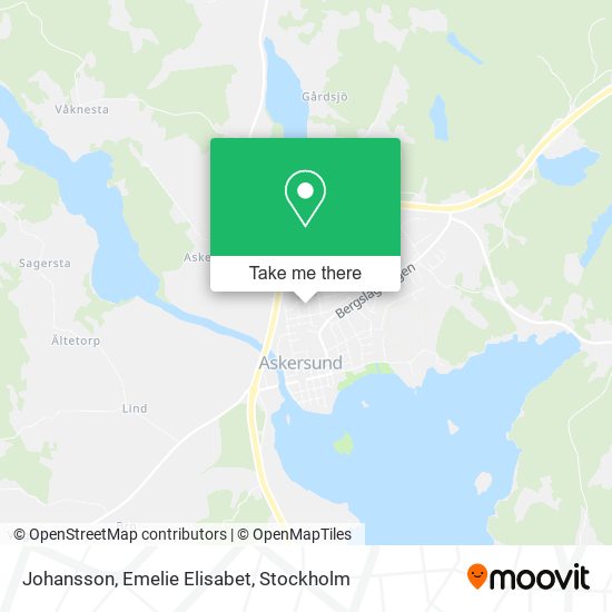 Johansson, Emelie Elisabet map