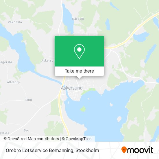 Örebro Lotsservice Bemanning map
