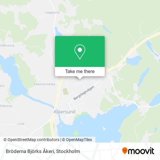 Bröderna Björks Åkeri map