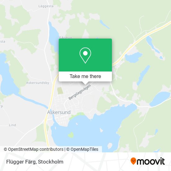 Flügger Färg map