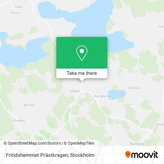 Fritidshemmet Prästkragen map