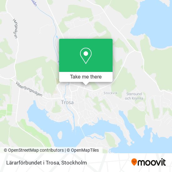 Lärarförbundet i Trosa map