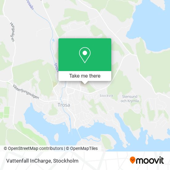 Vattenfall InCharge map