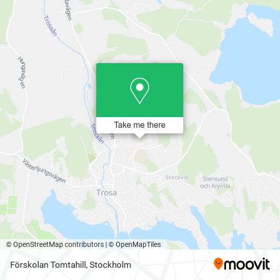 Förskolan Tomtahill map