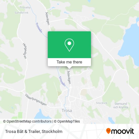Trosa Båt & Trailer map