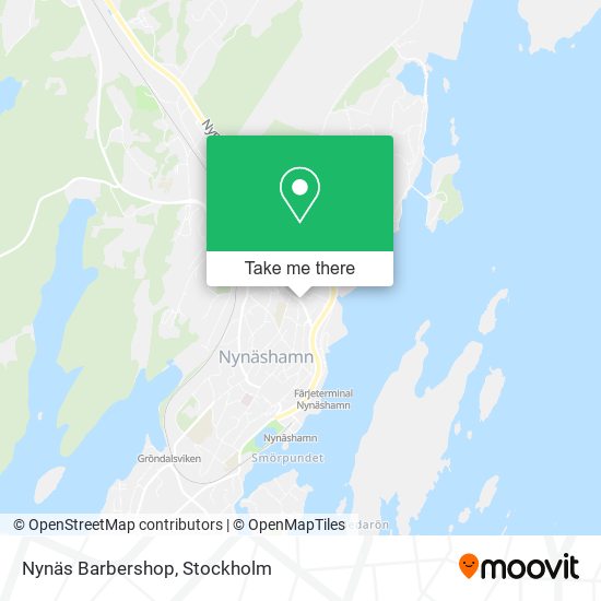 Nynäs Barbershop map