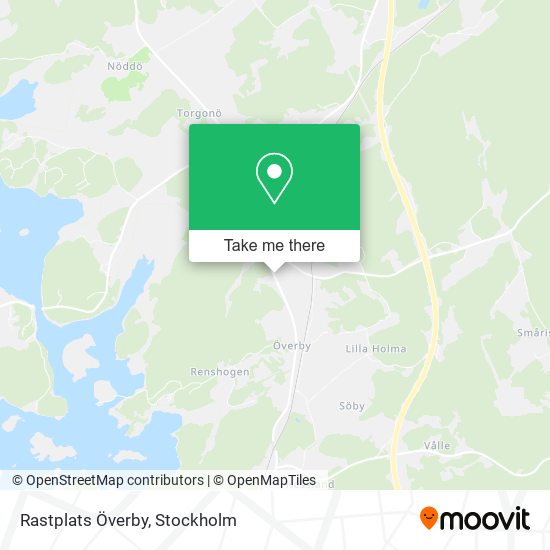 Rastplats Överby map