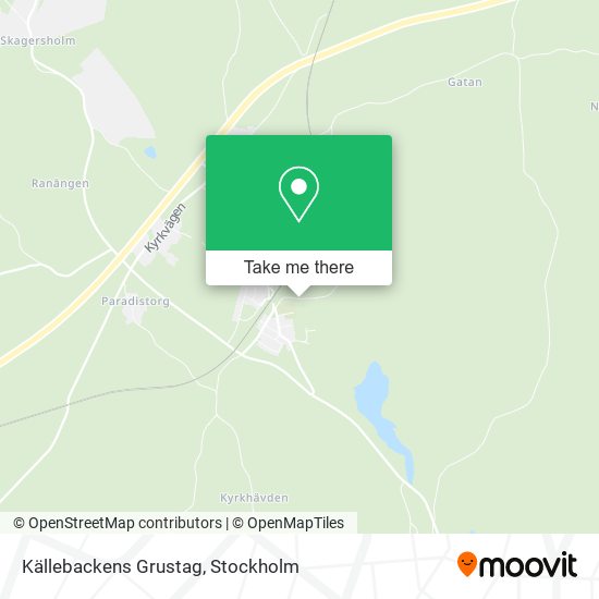 Källebackens Grustag map