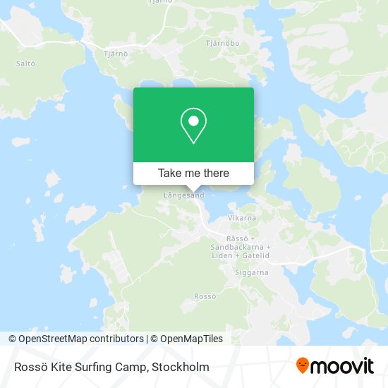 Rossö Kite Surfing Camp map