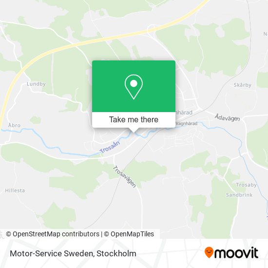 Motor-Service Sweden map