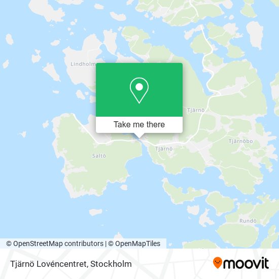 Tjärnö Lovéncentret map