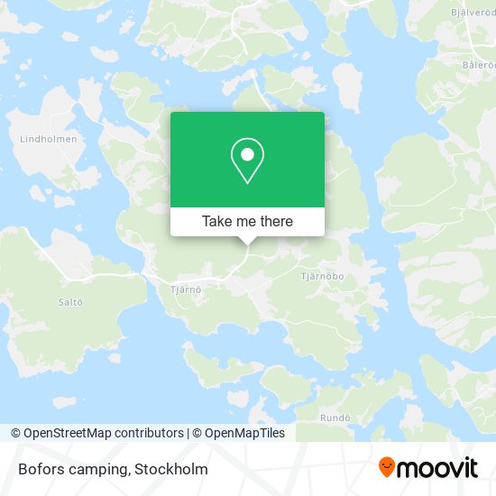 Bofors camping map