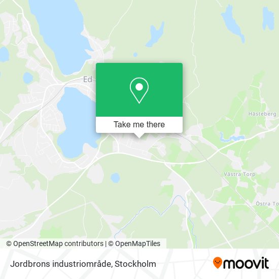 Jordbrons industriområde map