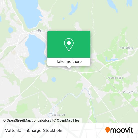 Vattenfall InCharge map