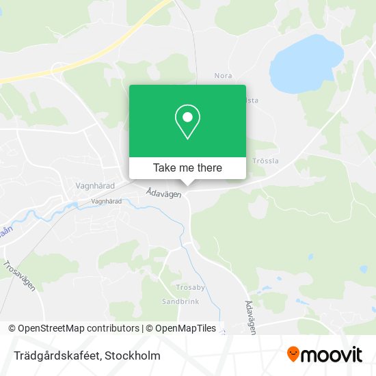 Trädgårdskaféet map