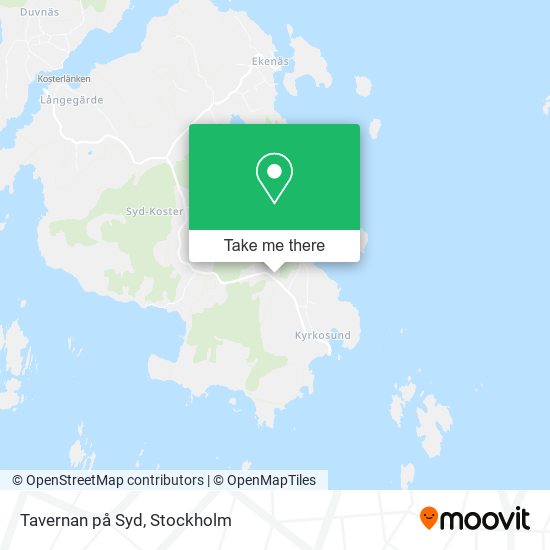 Tavernan på Syd map