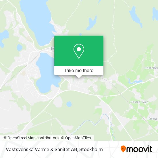 Västsvenska Värme & Sanitet AB map