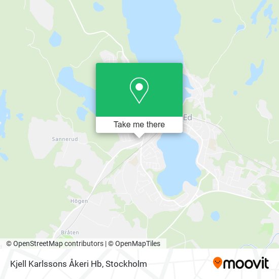 Kjell Karlssons Åkeri Hb map