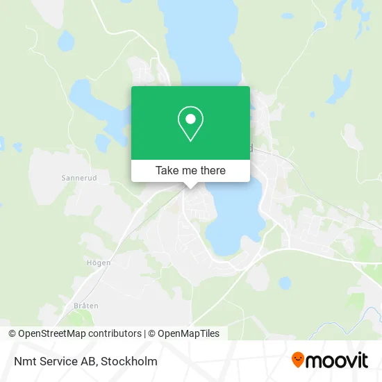 Nmt Service AB map