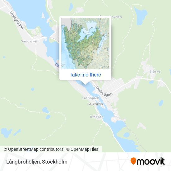 Långbrohöljen map