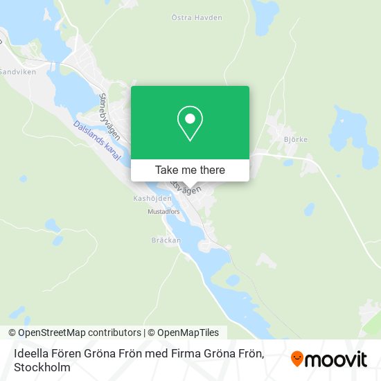 Ideella Fören Gröna Frön med Firma Gröna Frön map