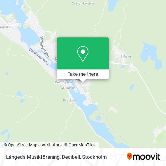 Långeds Musikförening, Decibell map