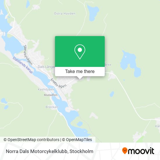 Norra Dals Motorcykelklubb map