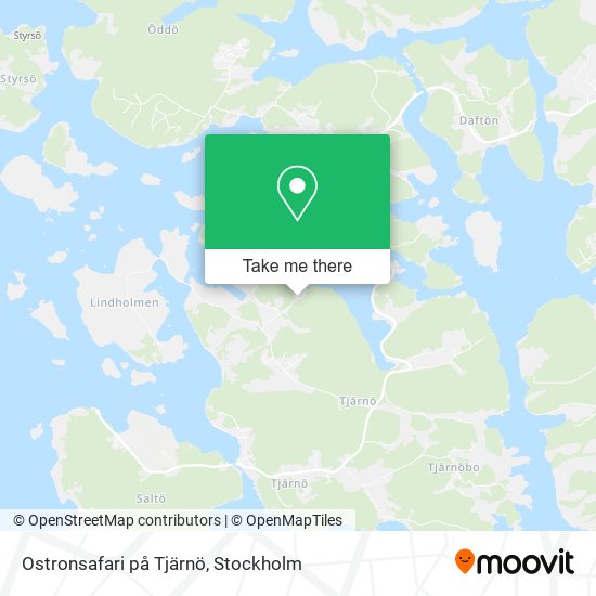 Ostronsafari på Tjärnö map